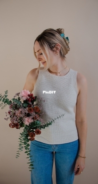 Whiteshell Tank - Janine Myska - Knits 'N Knots
