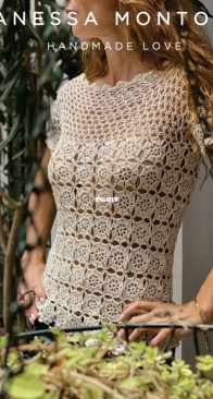 Handmade Love - Vanessa Montoro - Blusa Secret Garden - Portuguese