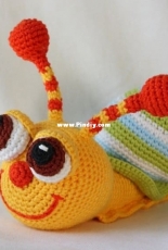 Amigurumi Today -  Pop Eyed Snail  - Arabic - Translated