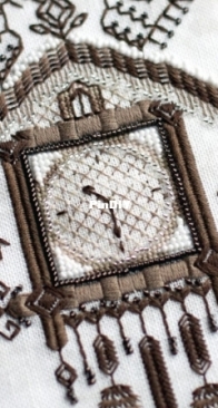 Polu Stitch - New Years Clock by Evgenia / Evgeniya Poluektova - Russian