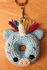 Donuts keychain