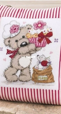 Sweet Stitches - Baking Friends by Makiko from Cross Stitch Crazy Issue 258 XSD