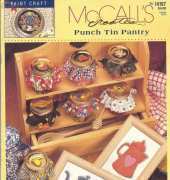 McCalls Creates Paint Craft 14197 Punch Tin Pantry