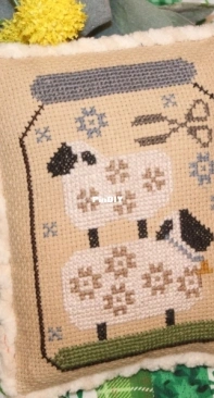 Pinker N Punkin Quilting - PPQ248 - Sheep Jar by Melisa Vadergriff - Free