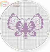 Daily Cross Stitch - Deco Butterflies