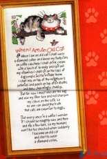 When I Am An Old Cat by Margaret Sherry from Cross Stitcher UK 169