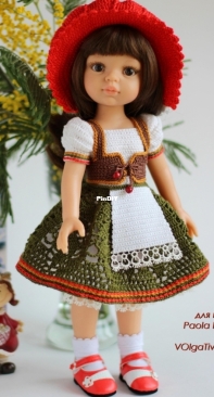 Volgativ - Olga Tiunchik  - Red Cap  Outfit -   Ольга Тиунчик -   Красная Шапочка - Russian