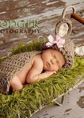 Calleighs Clips-Elisabeth Spivey-Cuddle Critter Cape Set-Bunny Rabbit