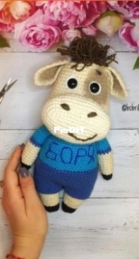 Bobrik Toys - Natalia Bober - Borya the Bull