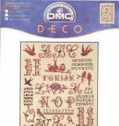 DMC BK876 - Abecedaire Aux Oiseaux