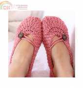 Mon Petit Violon - Vita Apala - Pretty in Pink Ladies Slippers