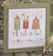 Birdhouse (Vogelhaus) from Florales by Christiane Dahlbeck XSD