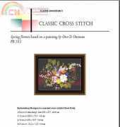 Classic Cross Stitch FR 185 - Spring Flowers
