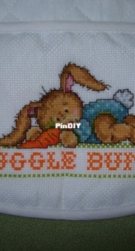 Snuggle Bunny bib