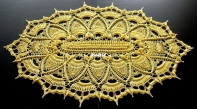 Galyna Borysova - Галина Борисова - Melisande Doily - Салфетка Melisande - Russian
