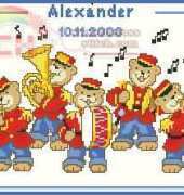 Vervaco 70.848 Musical Bears b.s. xsd