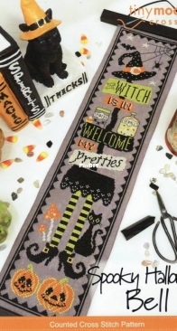Tiny Modernist - Spooky Halloween Bell Pull