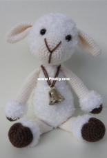 Roosjes Haakbeestjes - Roos van Asperen - Lamb Lily - Lily the Lamb - Dutch