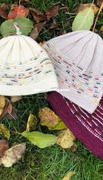 le ptit bonnet tire-bouchonné by Mamie-Thé-French-Free