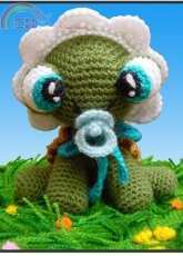 Delicious Crochet - Paola Navarro- Baby turtle - Spanish
