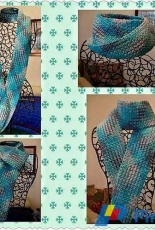 Tresa Rose Stitley - Yarn Pooling Argyle Scarf - Free