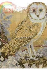 Anchor - Sepia Owl from Cross Stitch Collection 162 XSD