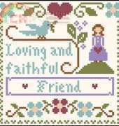 Little House Needleworks LHN 45 - Loving and faithfull