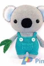 DIY Fluffies - Mariska Vos-Bolman -  Koala amigurumi - English German and  Dutch