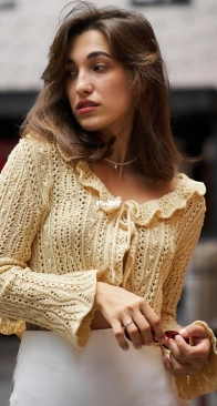 Liora Cardigan by Olga Grishina