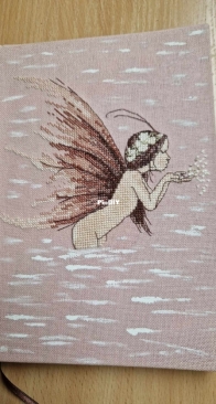 finished cross stitch work