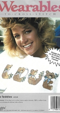 Golden Bee Stitchery - 60368 Wearables - Love Teddies