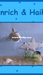 Babsies Hook - Barbara Saboth - Hainrich and Haiko in the Shark tank - Hainrich und Haiko im Haifischbecken - German