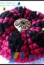 Hook Candy Crochet - Sylver Santika - Flower Mandala Pin Cushion- Free