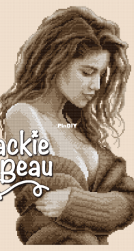 Girl with bared shoulder by Jackie Beau