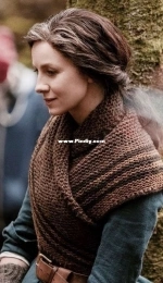 Châle de Claire Outlander IV by Marielle Chautard  - Les Bergers Cathares - French