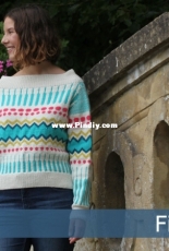 Filcolana-Rytme Sweater by Charlotte Kaae-Danish,English,German-Free