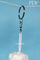 Elfin Thread - Lorena Da Silva - Baby Beer Keyring