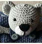 Teddy bear security blanket :)