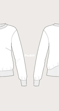 The Assembly Line - High Cuff Sweater - English