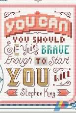 Stitchrovia - Quotes to Live By Charity SAL by Emma Congdon - Release 8 of 9