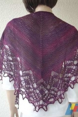 Elvira Lace Tuch / Elvira Lace Shawl by Ulrike Beringer-English,German-Free