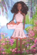 Maguinda Bolsón - Alfonsina dress and bag set for dolls
