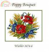 Wiehler 3674-6 - Poppy Bouquet