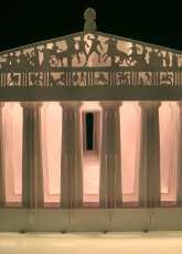 kirigami - The Athens Parthenon