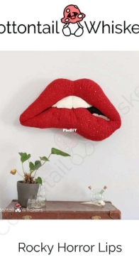 Cottontail and Whiskers - Bea King - Rocky Horror Lips