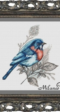 Blue bird by Milana / Alena Milyukova -   XSD