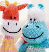 Fluff & Fuzz- Hippo Toy  by Amanda Berry-Free-pullout from Crafts Beautiful Magazine