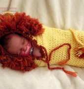 Snappy Tots- Heidi Yates - Lion Cocoon