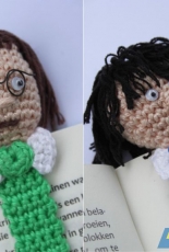 Miss / Mrs Hooked - Carla Bron - Bookmark Tie - Dutch - Free