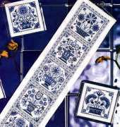 Dutch Blue Tiles from Lena Needlework (Лена Рукоделие) 02-2003